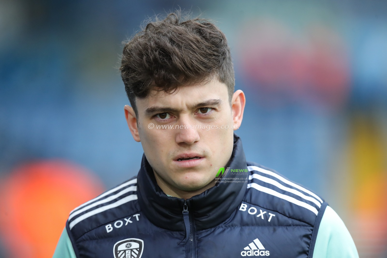 Daniel James of Leeds United arrives at Elland Road Stadium ahead of the Sky Bet Championship match Leeds United vs Preston North End at Elland Road, Leeds, United Kingdom, 21st January 2024

(Photo by James Heaton/News Images)
