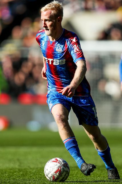 Will Hughes of Crystal Palace runs with the ball during the Emirates FA Cup 5th Round match Crystal Palace vs Millwall at Selhurst Park, London, United Kingdom, 1st March 2025

(Photo by Izzy Poles/News Images)