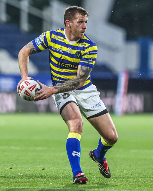 Marc Sneyd of Warrington Wolves during the Betfred Super League round 10 match Huddersfield Giants vs Warrington Wolves at Accu Stadium, Huddersfield, United Kingdom on 02 May 2026

(Photo by Alfie Cosgrove/News Images)