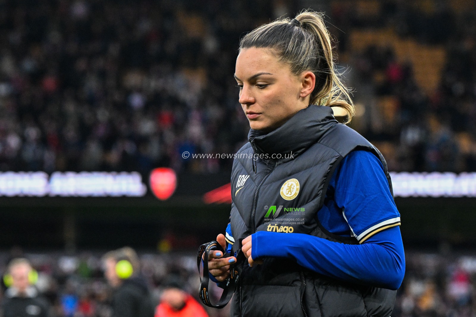 Johanna Rytting Kaneryd of Chelsea Women after the FA Women's League Cup Final match Arsenal Women vs Chelsea FC Women at Molineux, Wolverhampton, United Kingdom, 31st March 2024

(Photo by Cody Froggatt/News Images)