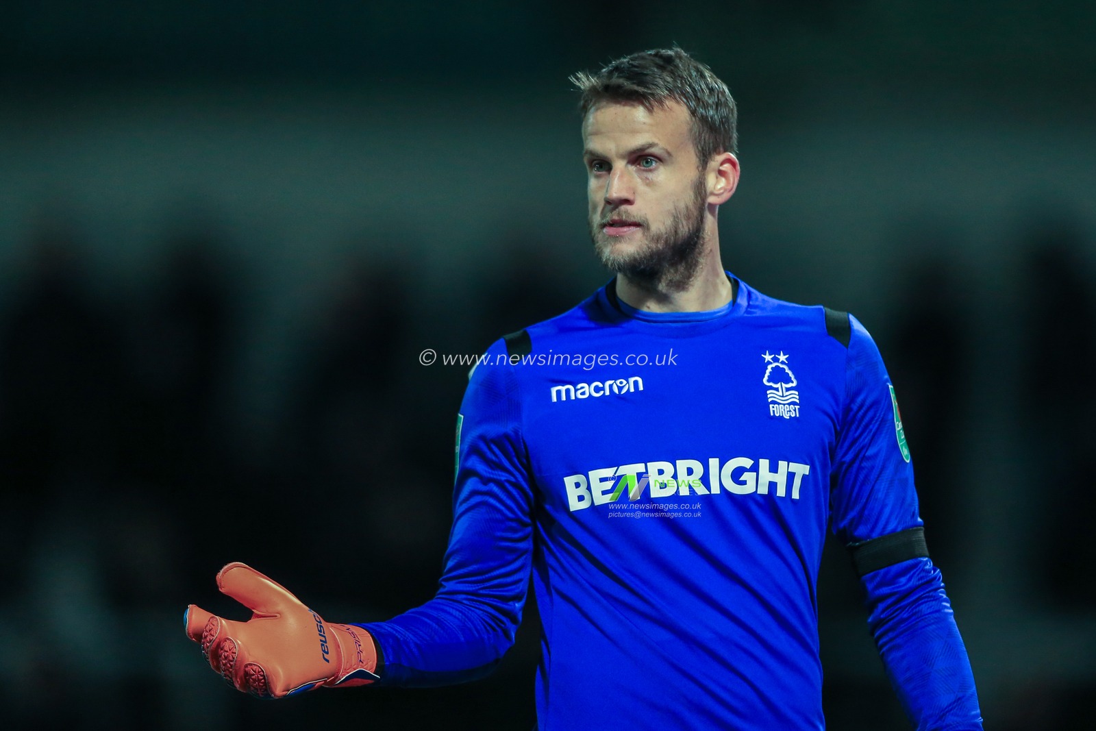 30th October 2018, Pirelli Stadium, Burton upon Trent, England; Carabao EFL Cup, Fourth Round, Burton Albion v Nottingham Forest : Luke Steele (15) of Nottingham Forest 

Credit: Mark Cosgrove/News Images

English Football League images are subject to DataCo Licence