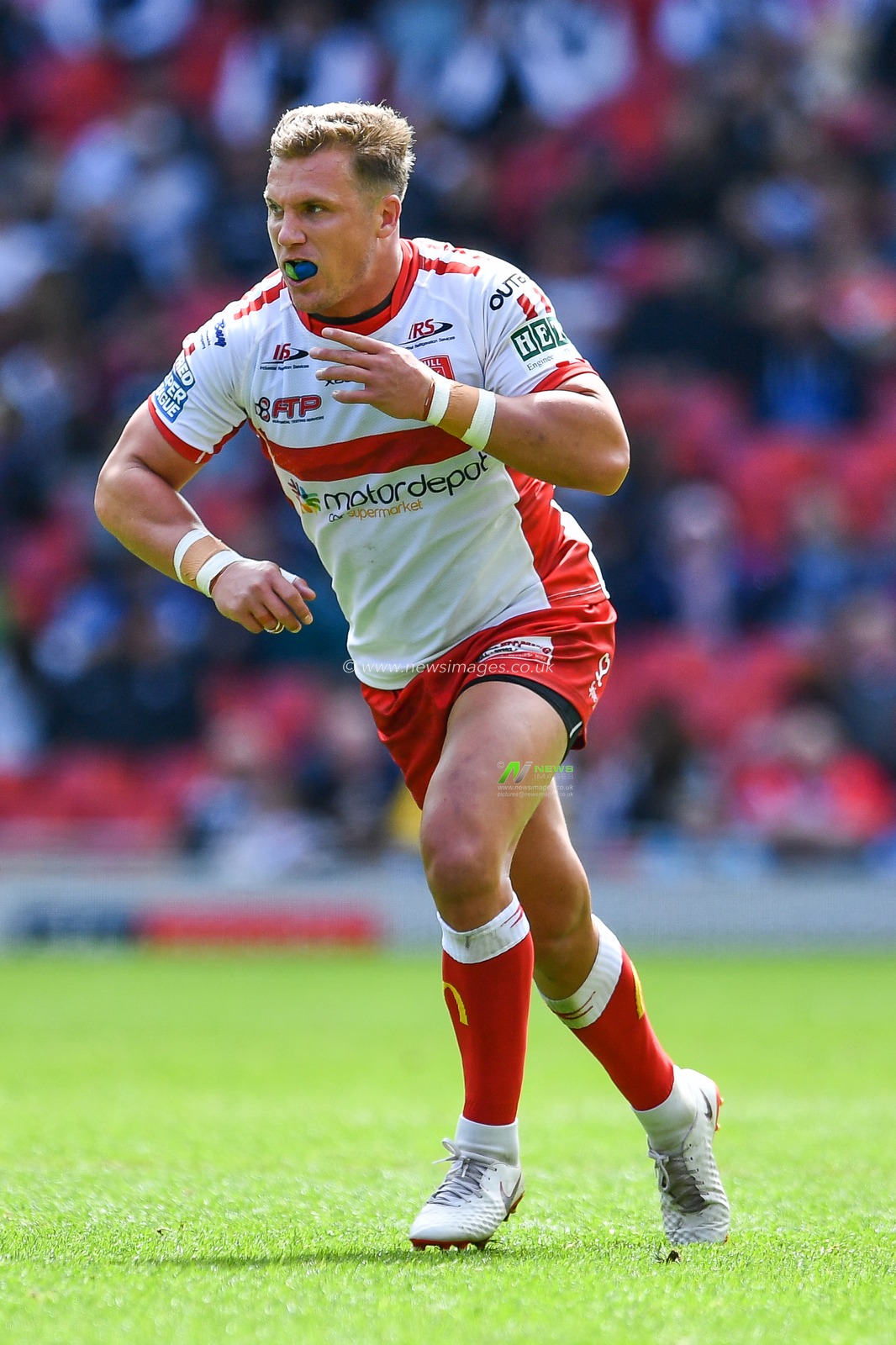 26th May 2019 , Anfield Stadium, Liverpool, England; Dacia Magic Weekend, Betfred Super League Round 16, Salford Red Devils vs Hull KR ; Josh Drinkwater (24) of Hull KR 

Credit: Craig Thomas/News Images