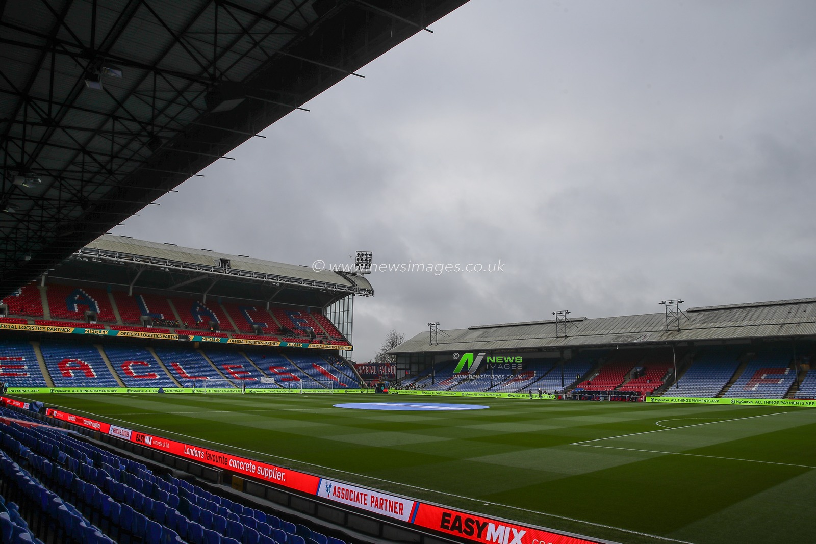 A general view inside of Selhurst Park, home of Crystal Palace ahead of the Premier League match Crystal Palace vs Newcastle United at Selhurst Park, London, United Kingdom, 30th November 2024

(Photo by Gareth Evans/News Images)