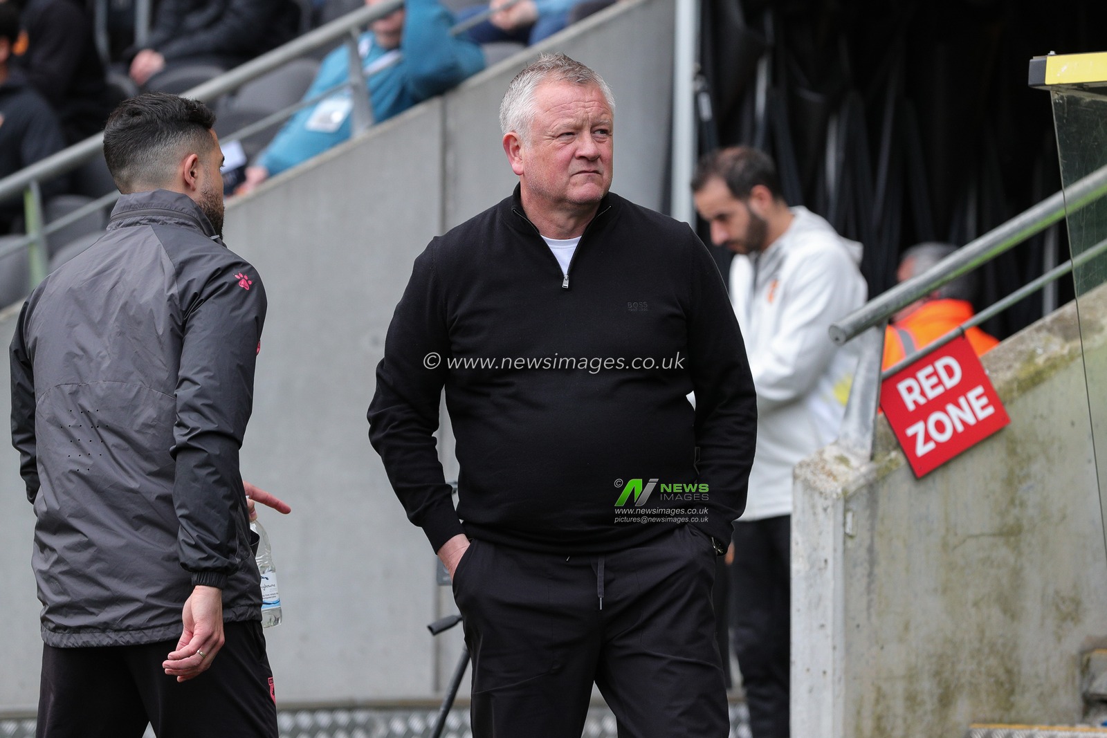 Chris Wilder manager of Watford during the Sky Bet Championship match Hull City vs Watford at MKM Stadium, Hull, United Kingdom, 22nd April 2023

(Photo by James Heaton/News Images)