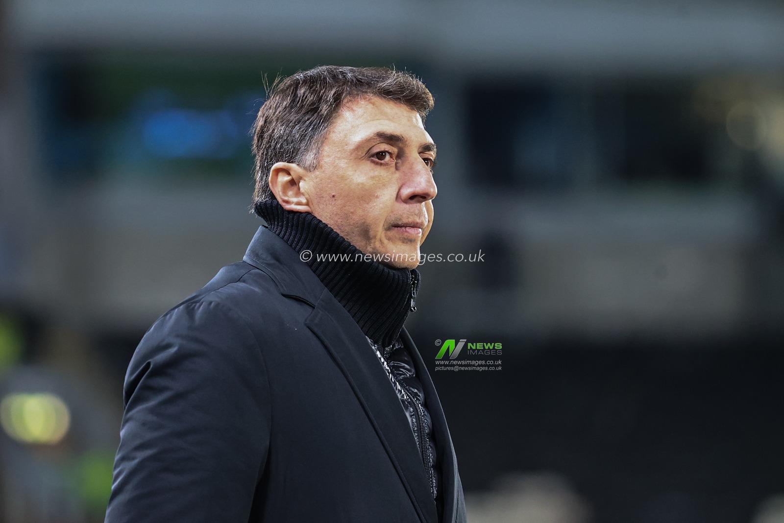 Shota Arveladze manager of Hull City during the game