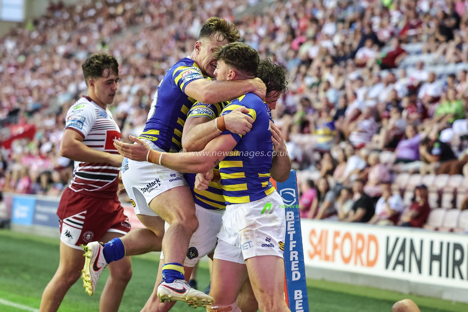 Betfred Super League round 18 Wigan Warriors v Warrington Wolves
