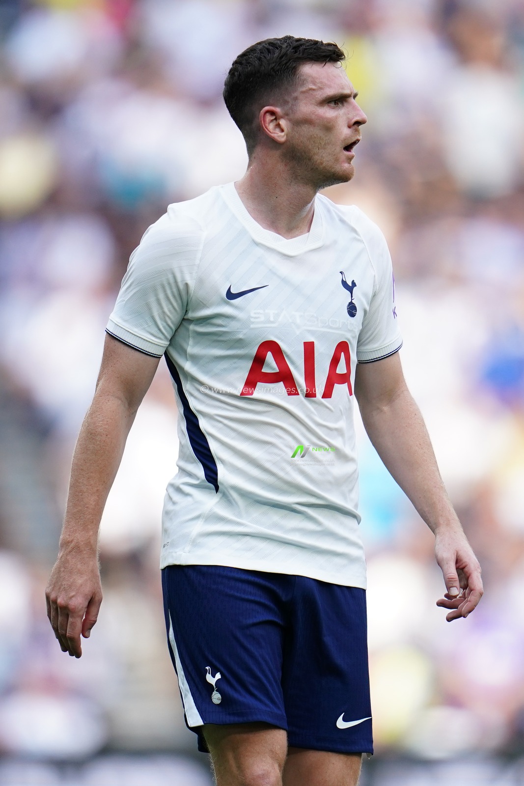 Andy Robertson of Tottenham Hotspurduring the pre-season friendly match Tottenham Hotspur vs Hoffenheim at Tottenham Hotspur Stadium, London, United Kingdom on 15 August 2026

(Photo by Harvey Murphy/News Images)