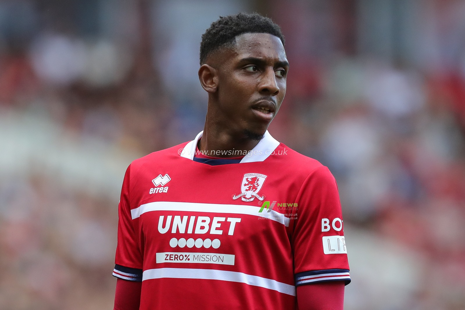 Isaiah Jones #11 of Middlesbrough during the Sky Bet Championship match Middlesbrough vs Queens Park Rangers at Riverside Stadium, Middlesbrough, United Kingdom, 2nd September 2023

(Photo by James Heaton/News Images)