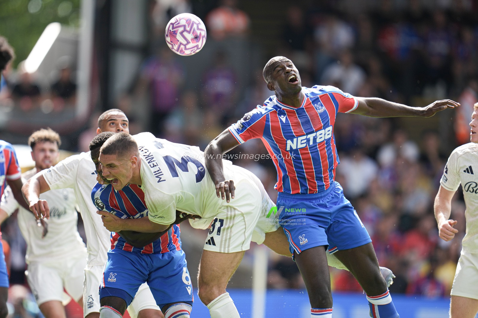 during the Premier League match Crystal Palace vs Nottingham Forest at Selhurst Park, London, United Kingdom, 24th August 2025

(Photo by Harvey Murphy/News Images)