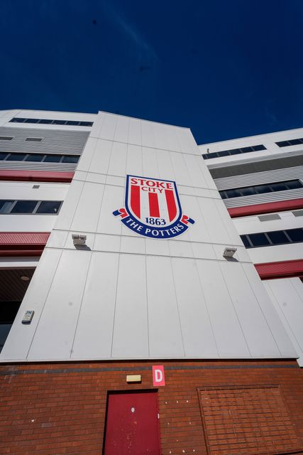 A general view of the stadium main stand from the outside prior to kick off during the Sky Bet Championship match Stoke City vs Millwall at Bet365 Stadium, Stoke On Trent, United Kingdom on 21 April 2026

(Photo by Maynard Manyowa/News Images)
