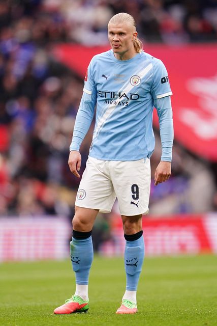 Erling Haaland of Manchester City during the Emirates FA Cup Final match Chelsea vs Manchester City at Wembley Stadium, London, United Kingdom on 16 May 2026

(Photo by Harvey Murphy/News Images)