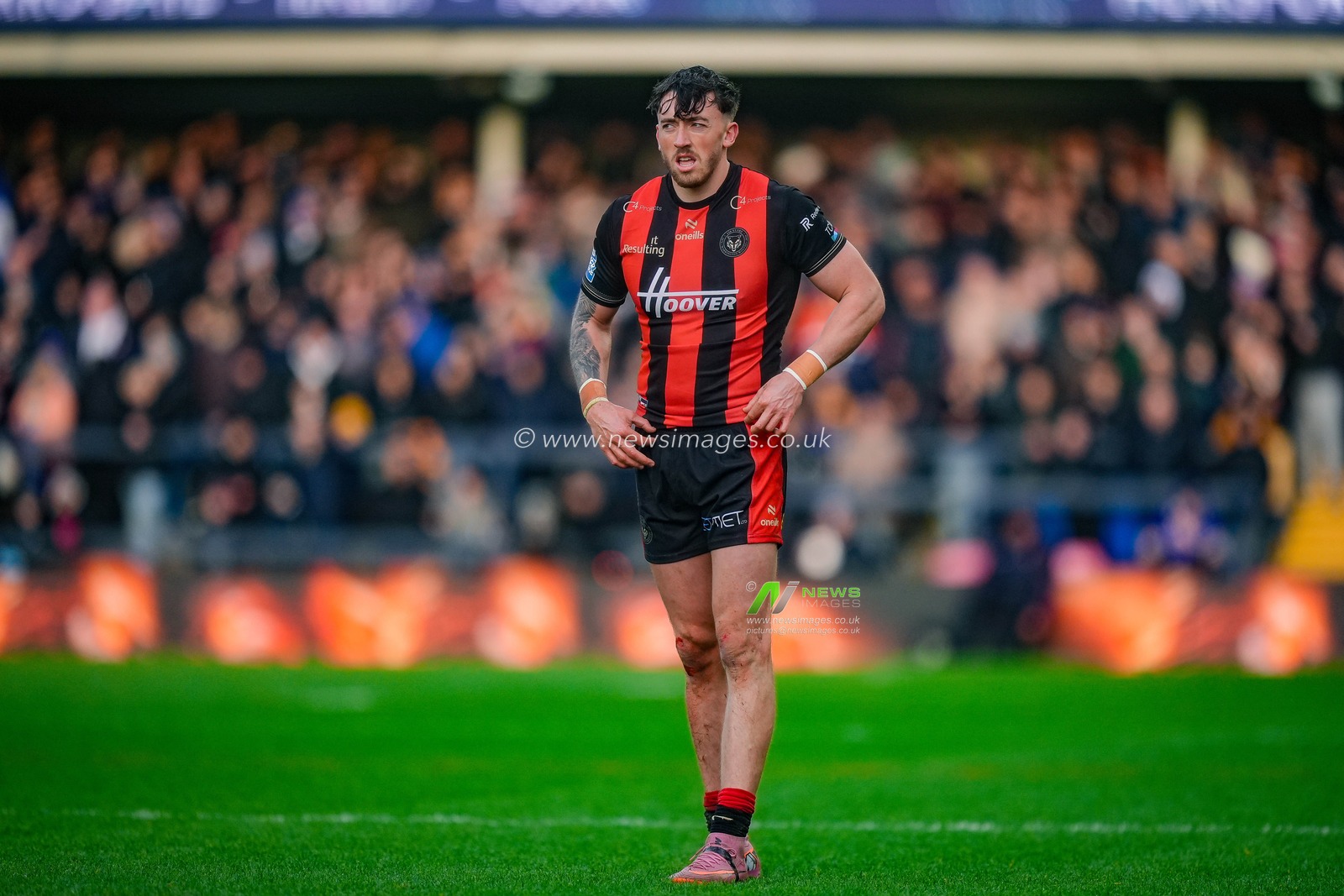 Matty Ashton of Warrington Wolves during the Betfred Super League round 1 match Leeds Rhinos vs Warrington Wolves at AMT Headingley Stadium, Leeds, United Kingdom on 29 March 2026

(Photo by Maynard Manyowa/News Images)
