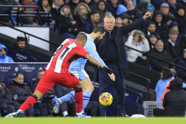 Premier League Manchester City v Sheffield United