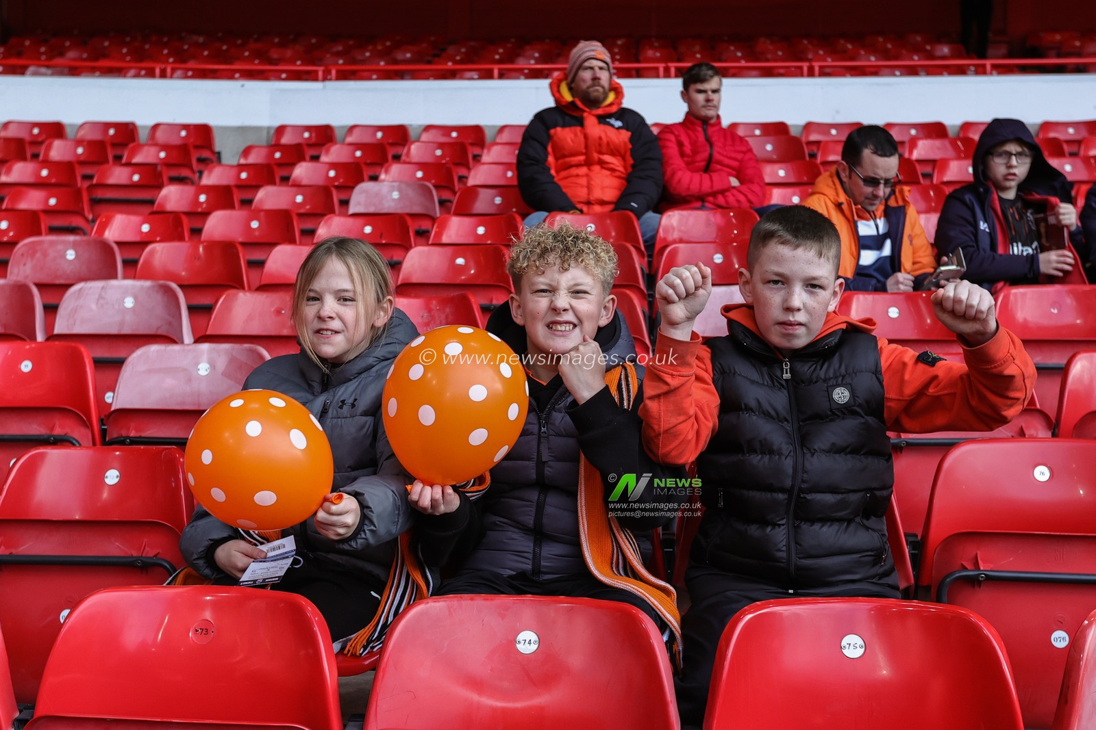 Blackpool fans arrive during the Emirates FA Cup  Third Round match Nottingham Forest vs Blackpool at City Ground, Nottingham, United Kingdom, 7th January 2024

(Photo by Mark Cosgrove/News Images)