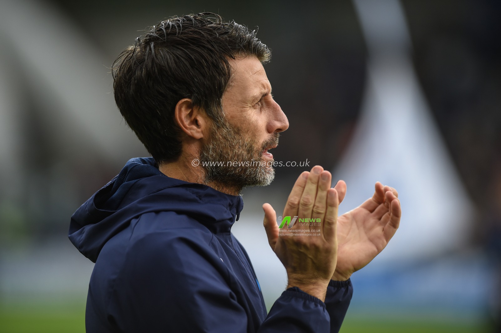 7th December 2019, John Smith's Stadium, Huddersfield, England; Sky Bet Championship, Huddersfield Town v Leeds United : Danny Cowley Manager of Huddersfield Town

Credit: Dean Williams/News Images