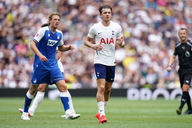 Conor Gallagher of Tottenham Hotspur during the pre-season friendly match Tottenham Hotspur vs Hoffenheim at Tottenham Hotspur Stadium, London, United Kingdom on 15 August 2026

(Photo by Harvey Murphy/News Images)
