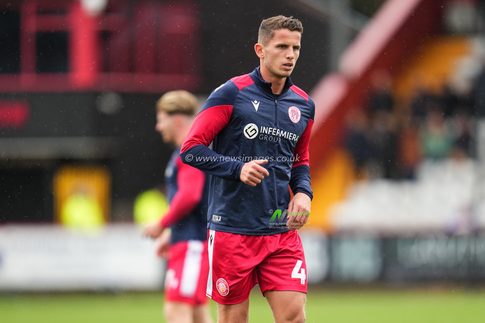 Jordan Houghton of Stevenage ahead of the Sky Bet League 1 match Stevenage vs Luton Town at Lamex Stadium, Stevenage, United Kingdom, 4th October 2025

(Photo by Harvey Murphy/News Images)