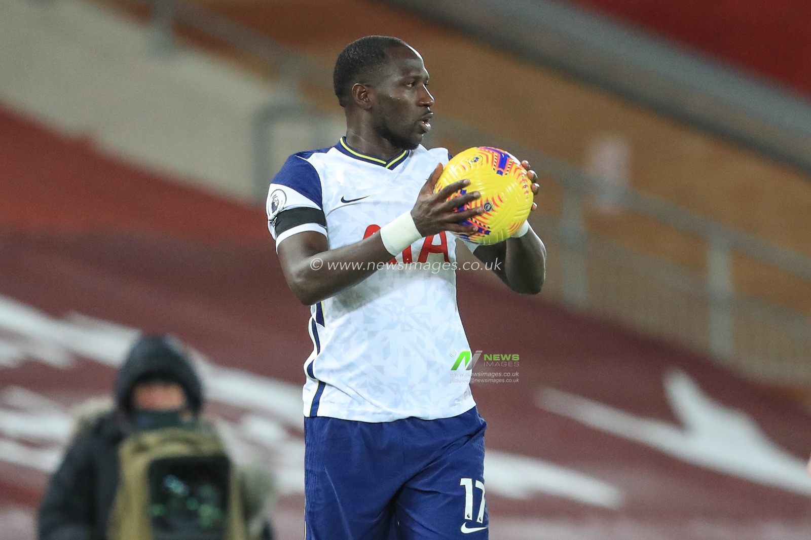 Moussa Sissoko #17 of Tottenham Hotspur during the game