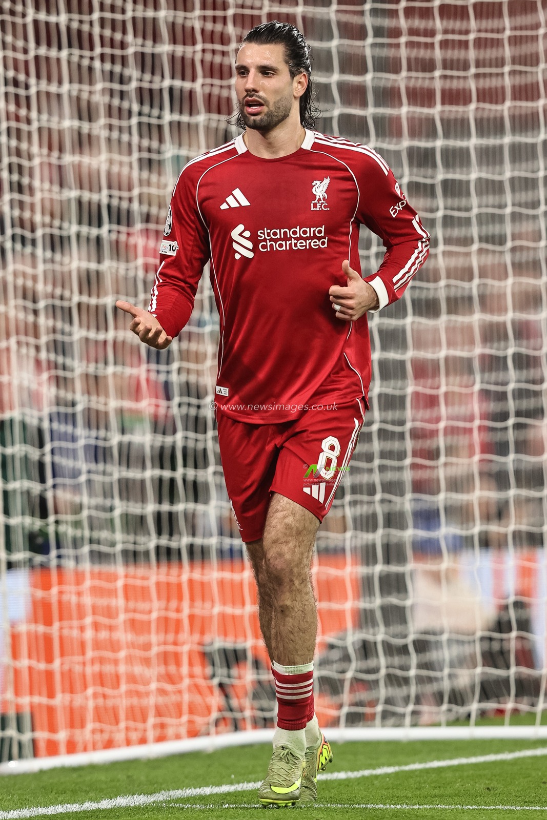 Dominik Szoboszlai of Liverpool during the UEFA Champions League last 16 second leg match Liverpool vs Galatasaray at Anfield, Liverpool, United Kingdom on 18 March 2026

(Photo by Alfie Cosgrove/News Images)