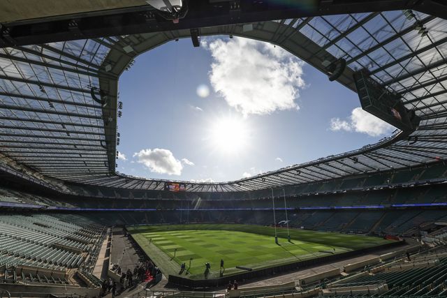 A general view of The Allianz Stadium during the Quilter Nations Series 2025 match England vs Australia at Allianz Stadium, Twickenham, United Kingdom, 1st November 2025

(Photo by Mark Cosgrove/News Images)

*** GER AUT SUI OUT ***