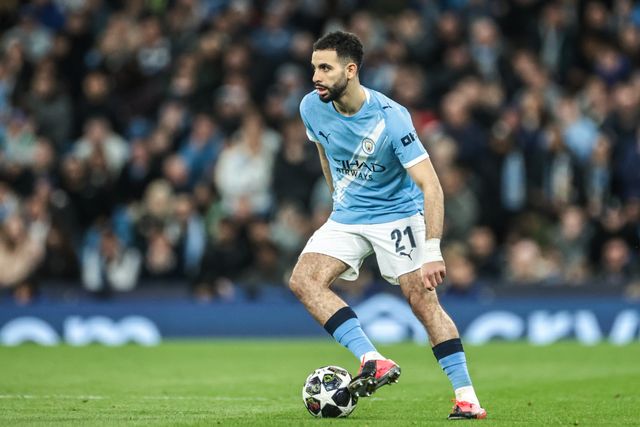 Rayan Ait-Nouri of Manchester City during the UEFA Champions League last 16 second leg match Manchester City vs Real Madrid at The City of Manchester Stadium, Manchester, United Kingdom on 17 March 2026

(Photo by Mark Cosgrove/News Images)