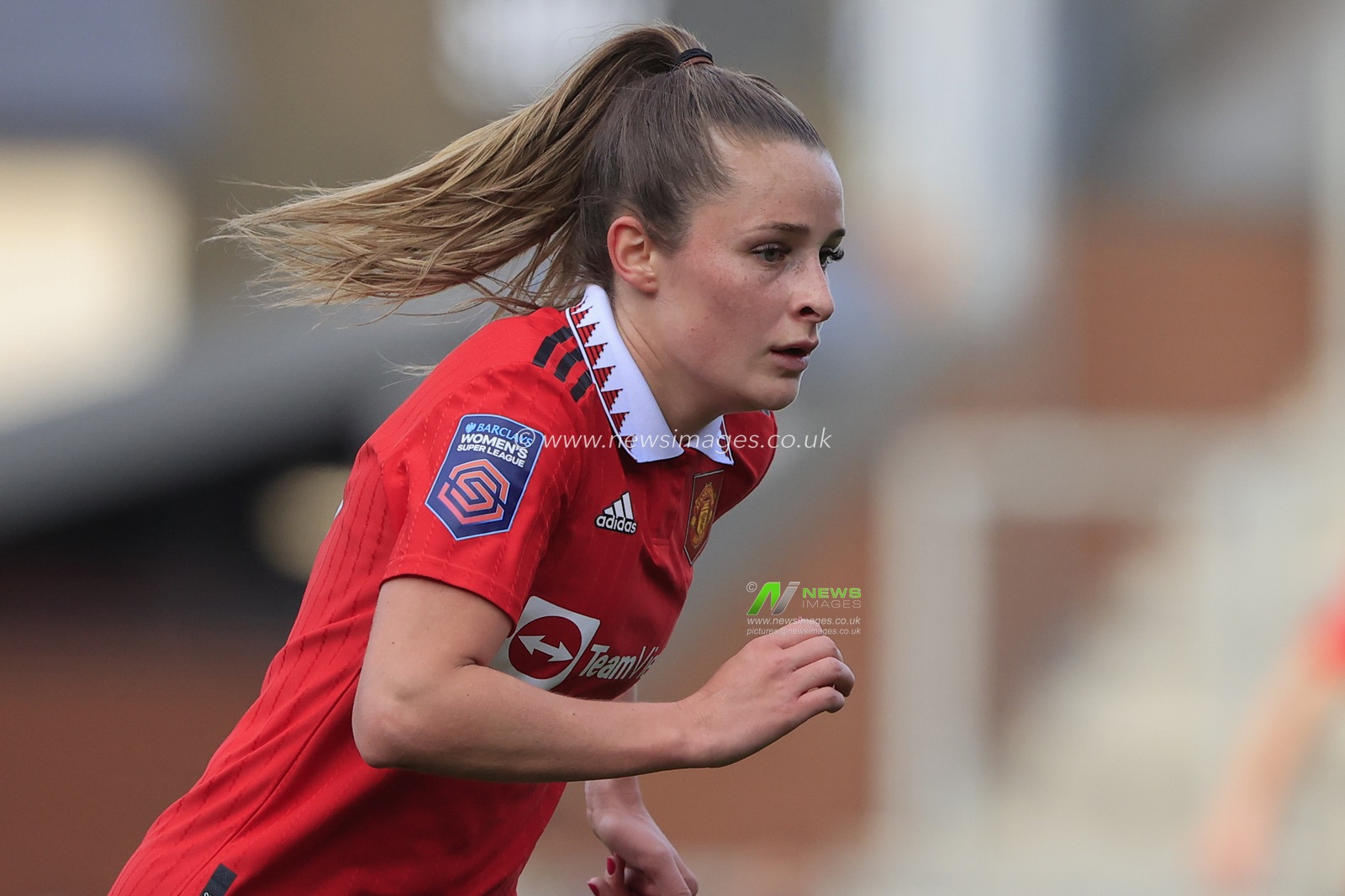 Ella Toone #7 of Manchester United during the The FA Women's Super League match Manchester United Women vs Everton Women at Leigh Sports Village, Leigh, United Kingdom, 5th February 2023

(Photo by Conor Molloy/News Images)