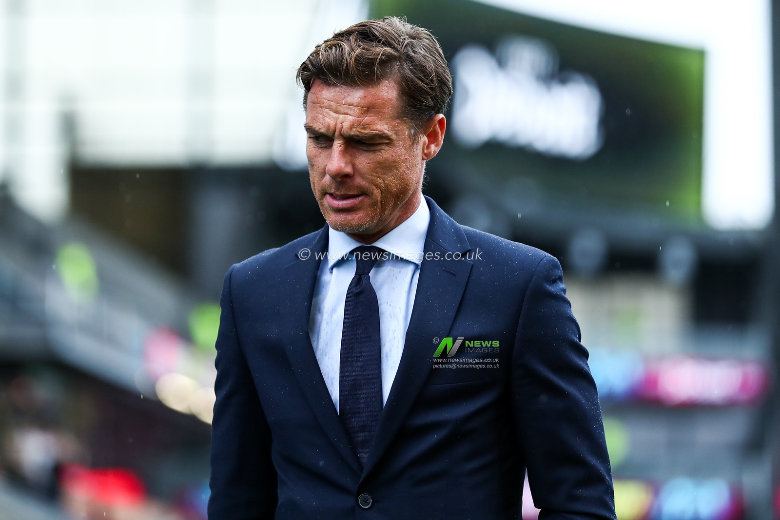 Scott Parker manager of Burnley arrives at stadium ahead of the Premier League match Burnley vs Nottingham Forest at Turf Moor, Burnley, United Kingdom, 20th September 2025

(Photo by Jorge Horsted/News Images)