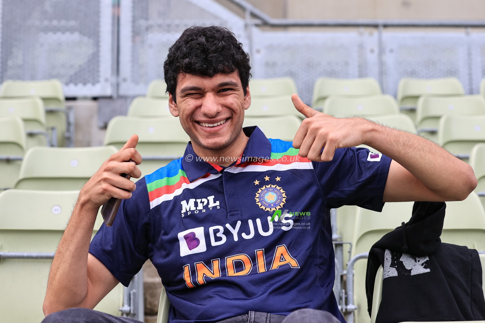 India fans arrive at Edgbaston