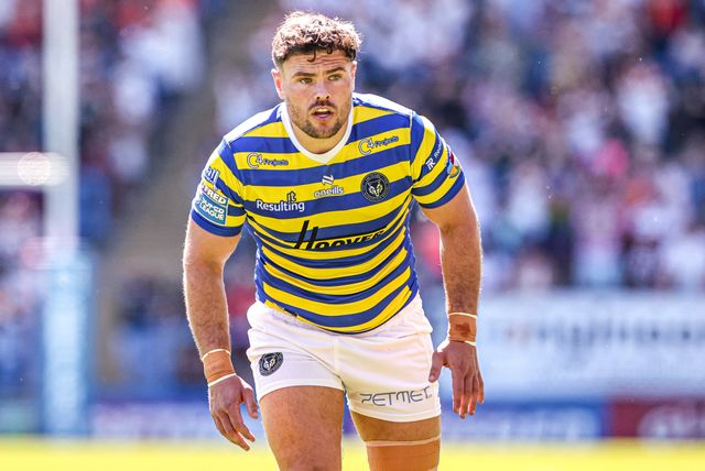 Joe Philbin of Warrington Wolves during the Betfred Super League round 12 match Warrington Wolves vs Bradford Bulls at The Halliwell Jones Stadium, Warrington, United Kingdom on 24 May 2026

(Photo by Alfie Cosgrove/News Images)