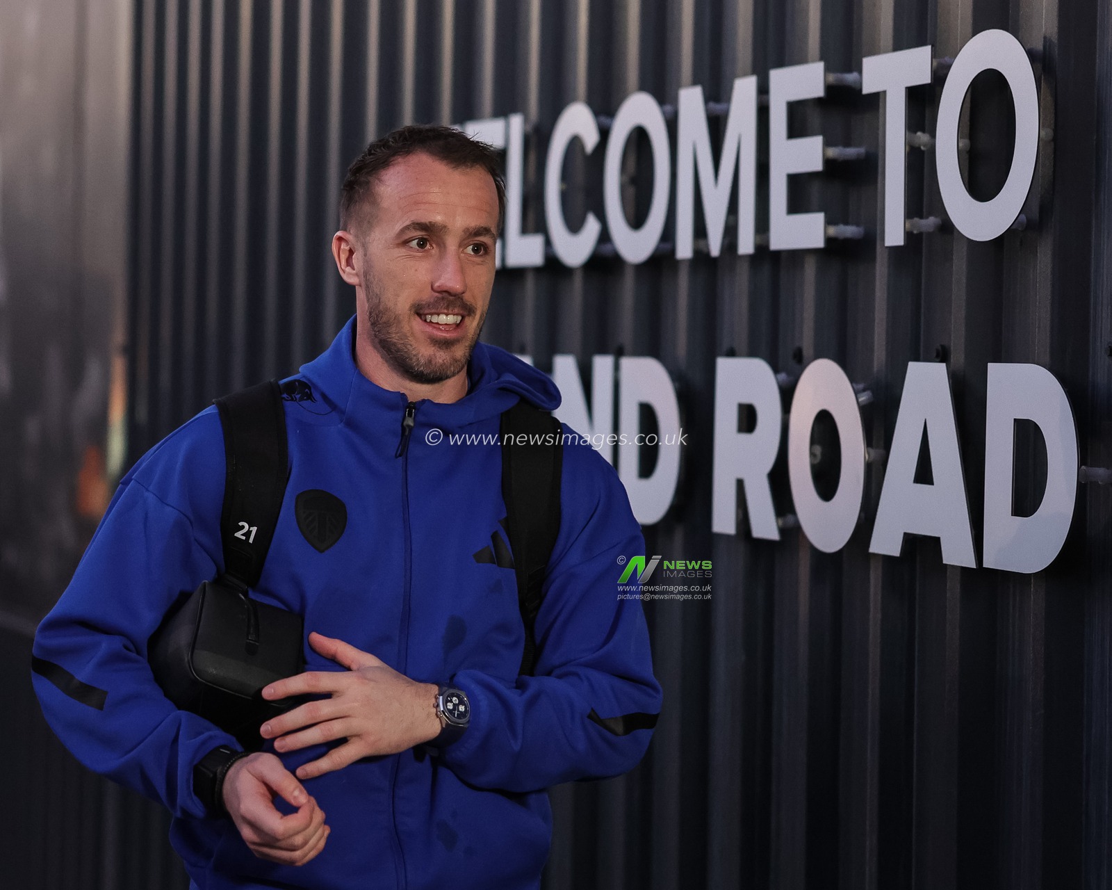 Leeds United goalkeeper Alex Cairns arrives during the Premier League match Leeds United vs Sunderland at Elland Road, Leeds, United Kingdom on 03 March 2026

(Photo by Mark Cosgrove/News Images)
