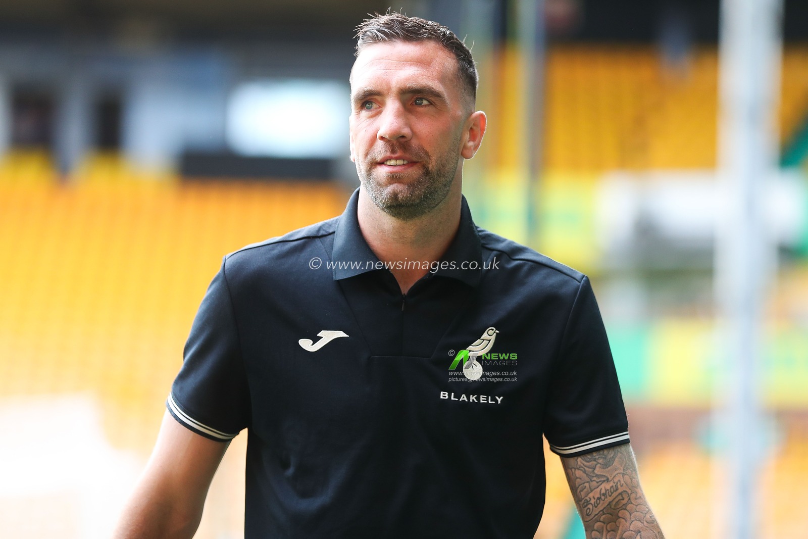 Shane Duffy of Norwich City arrives at Carrow Road prior to the Sky Bet Championship match Norwich City vs Blackburn Rovers at Carrow Road, Norwich, United Kingdom, 17th August 2024

(Photo by Izzy Poles/News Images)