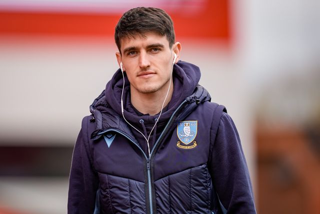 Olaf Kobacki of Sheffield Wednesday 
arrives at the stadium prior to kick off during the Sky Bet Championship match Stoke City vs Sheffield Wednesday at Bet365 Stadium, Stoke On Trent, United Kingdom on 03 April 2026

(Photo by Maynard Manyowa/News Images)