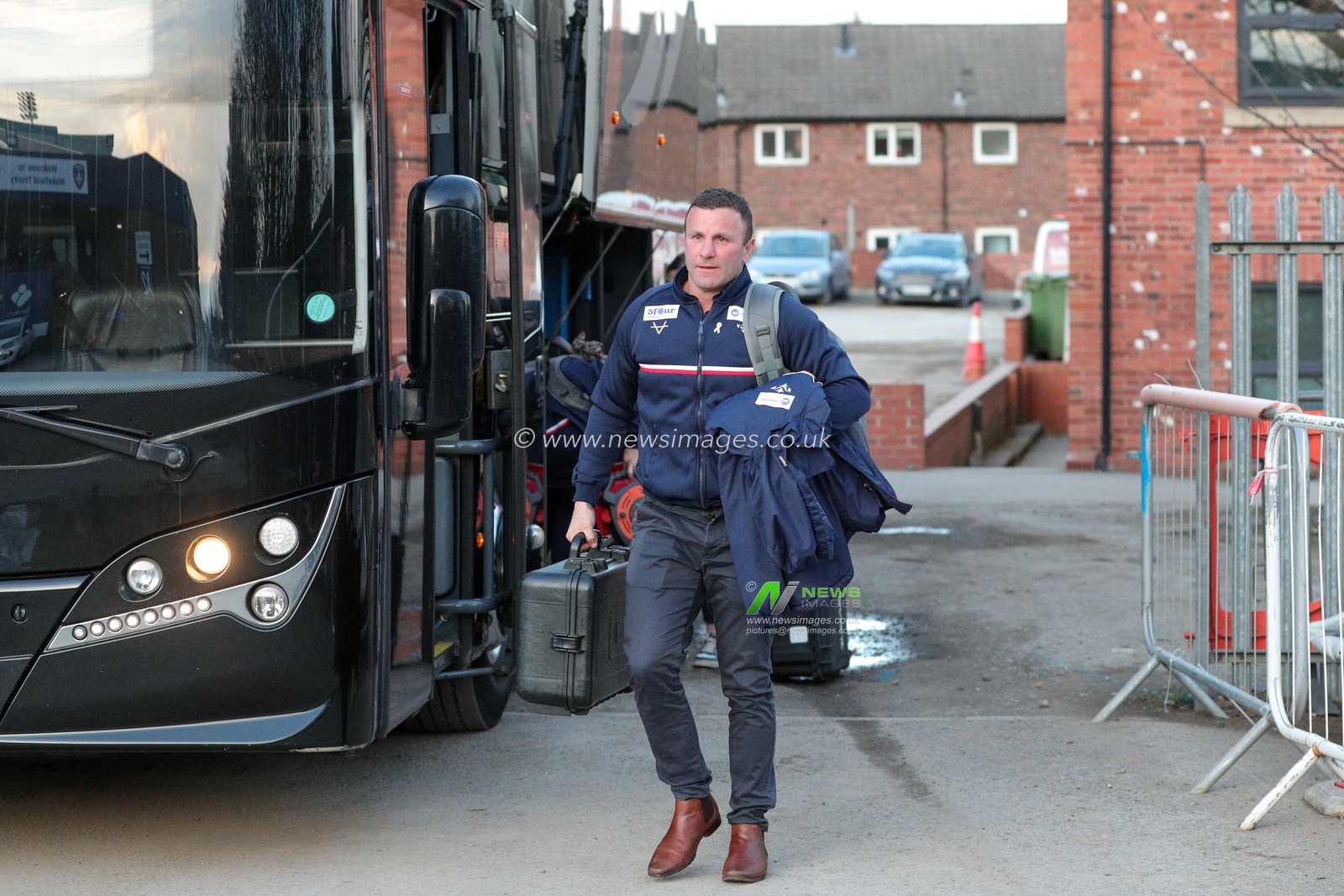 Willie Peters Head Coach of Hull KR arrives at The Belle Vue Stadium ahead of the Betfred Super League Round 6 match Wakefield Trinity vs Hull KR at The Be Well Support Stadium, Wakefield, United Kingdom, 24th March 2023

(Photo by James Heaton/News Images)