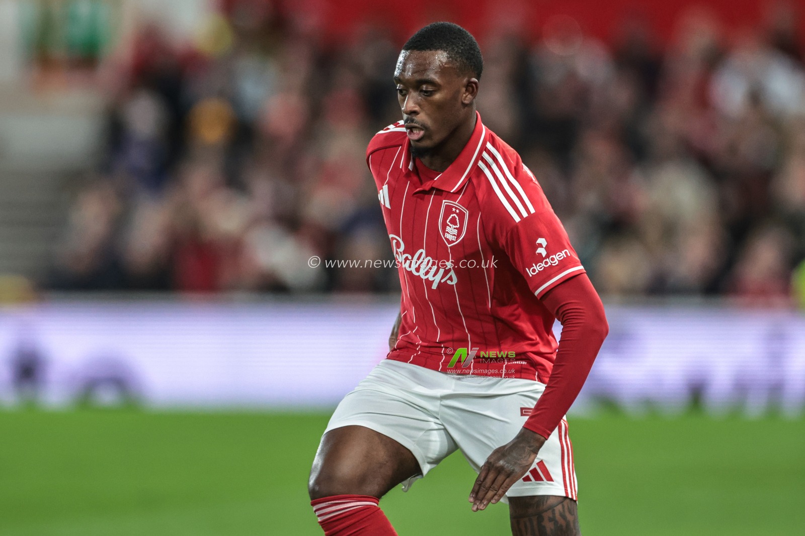 Callum Hudson-Odoi of Nottingham Forest during the UEFA Europa League Matchday 3 of 8 Nottingham Forest vs Porto at City Ground, Nottingham, United Kingdom, 23rd October 2025

(Photo by Mark Cosgrove/News Images)
