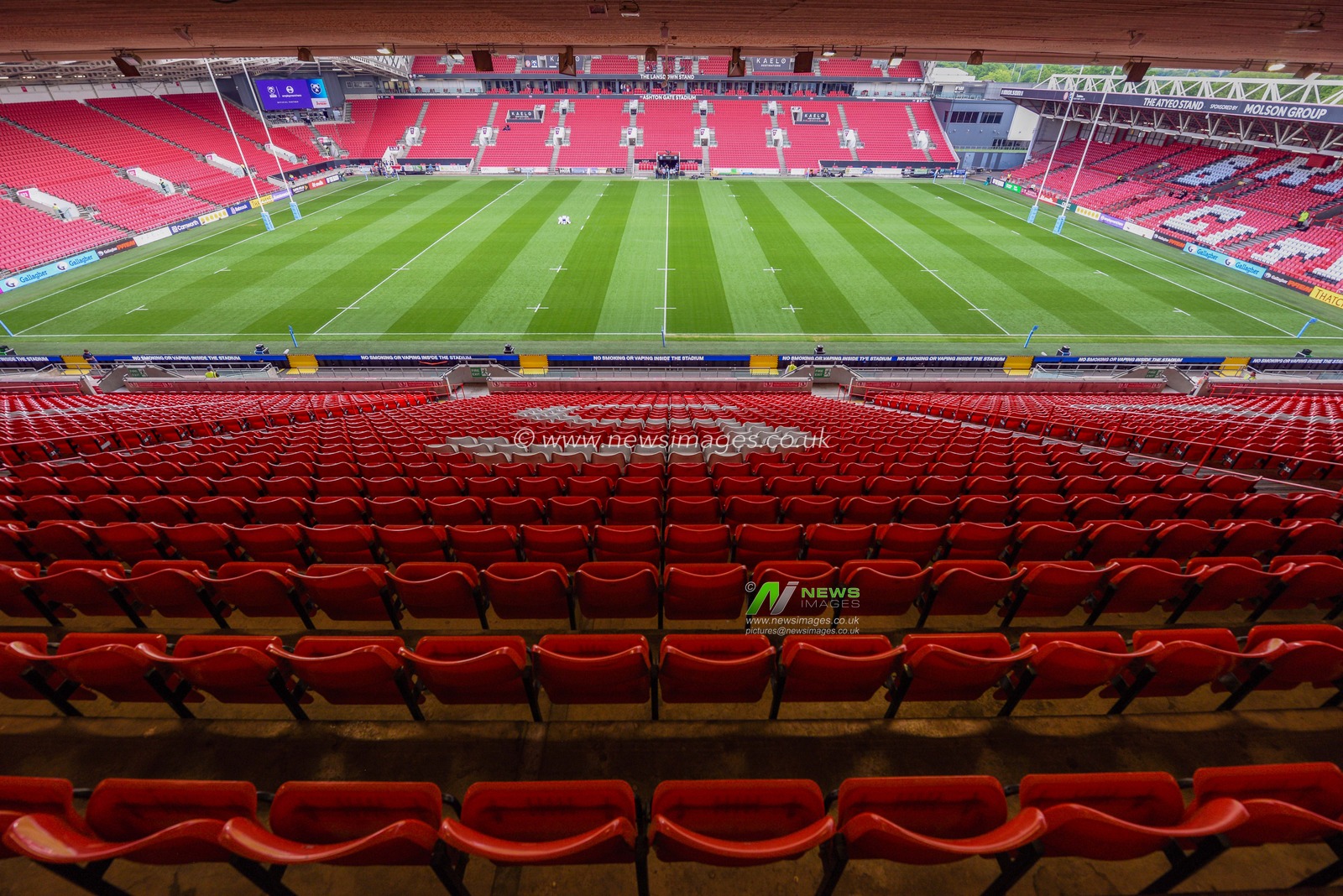 Ashton Gate Stadium during the Gallagher PREM match Bristol Bears vs Saracens at Ashton Gate, Bristol, United Kingdom on 09 May 2026

(Photo by Alex Williamson/News Images)