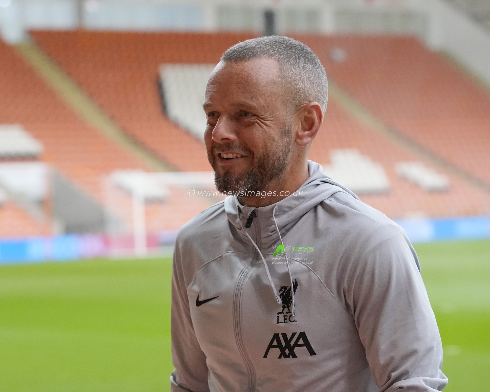 Jay Spearing #71 of Liverpool returns to Blackpool his former club before the EFL Trophy match Blackpool vs Liverpool U21 at Bloomfield Road, Blackpool, United Kingdom, 10th October 2023

(Photo by Steve Flynn/News Images)
