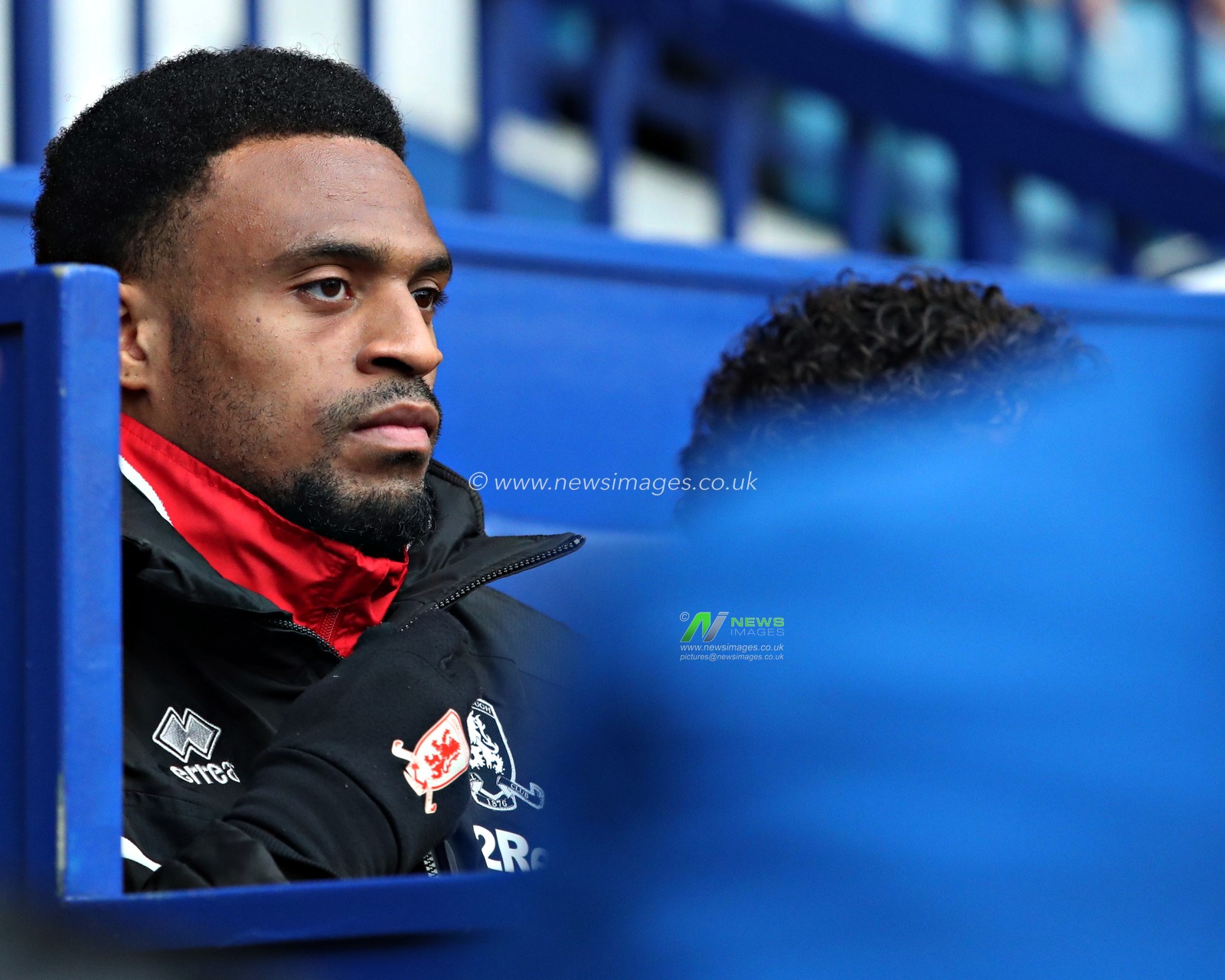 Delano Burgzorg of Middlesbrough Football Club before the Sky Bet Championship match Sheffield Wednesday vs Middlesbrough at Hillsborough, Sheffield, United Kingdom, 21st April 2025

(Photo by Sam Eaden/News Images)