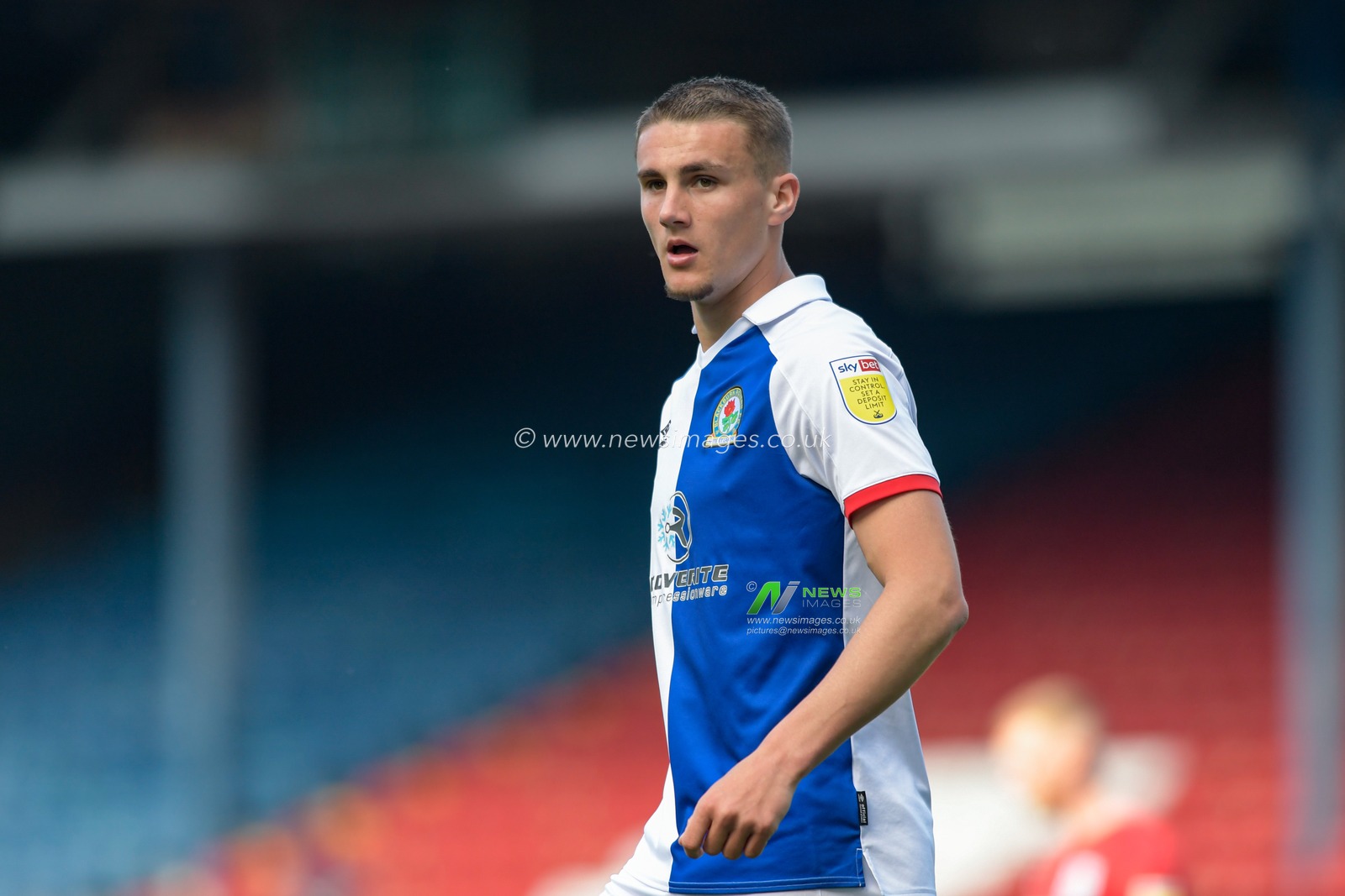 Taylor Harwood-Bellis #22 of Blackburn Rovers in action during the game