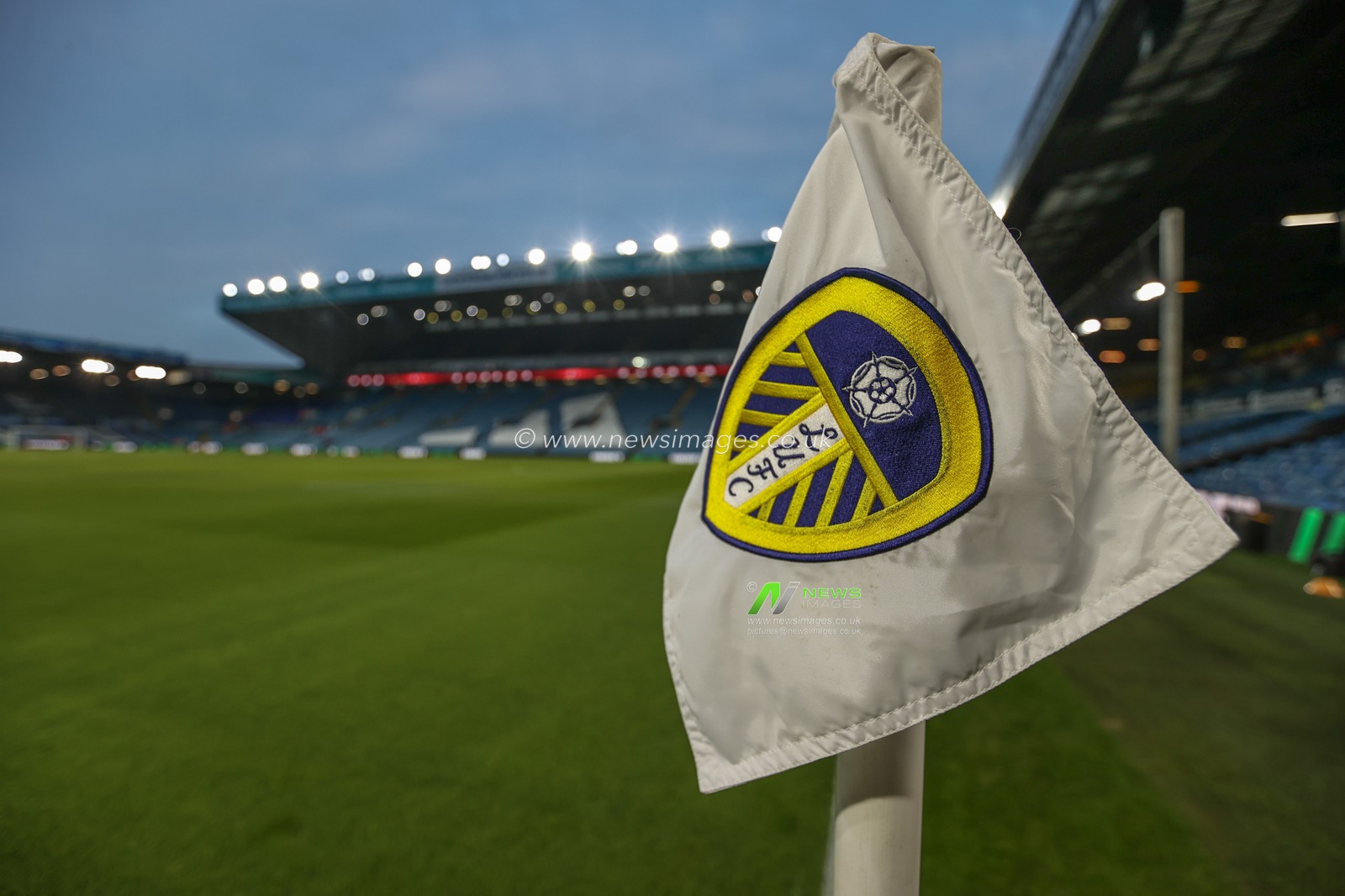 The corner flag during the Emirates FA Cup 3rd Round match Leeds United vs Harrogate Town at Elland Road, Leeds, United Kingdom, 11th January 2025

(Photo by Alfie Cosgrove/News Images)