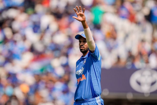 Washington Sundar of India during the 1st Metro Bank ODI match England vs India at Edgbaston, Birmingham, United Kingdom on 14 July 2026

(Photo by Maynard Manyowa/News Images)