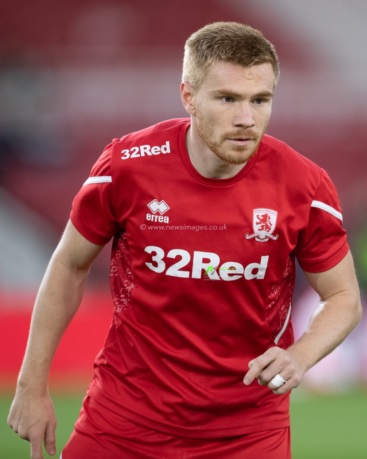 Duncan Watmore #18 of Middlesbrough during the pre match warm up ahead of the Sky Bet Championship match Middlesbrough vs Cardiff City at Riverside Stadium, Middlesbrough, United Kingdom, 13th September 2022

(Photo by James Heaton/News Images)