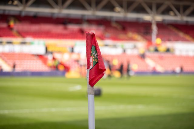 General View ahead of the Sky Bet League 1 match Wrexham vs Stockport County at SToK Cae Ras, Wrexham, United Kingdom, 22nd March 2025

(Photo by Nik Mesney/News Images)