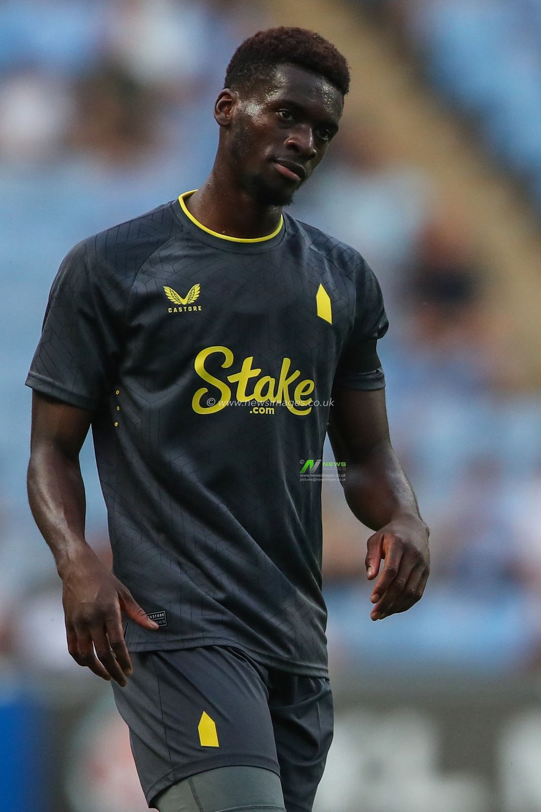 Tim Iroegbunam of Everton during the Pre-season friendly match Coventry City vs Everton at Coventry Building Society Arena, Coventry, United Kingdom, 30th July 2024

(Photo by Gareth Evans/News Images)