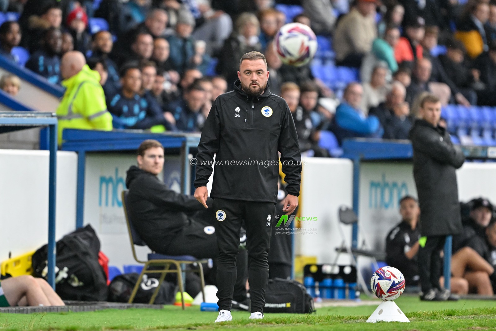Calum McIntyre manager of Chester during the Pre-season friendly match Chester vs Stoke City at Deva Stadium, Chester, United Kingdom, 11th July 2024

(Photo by Cody Froggatt/News Images)