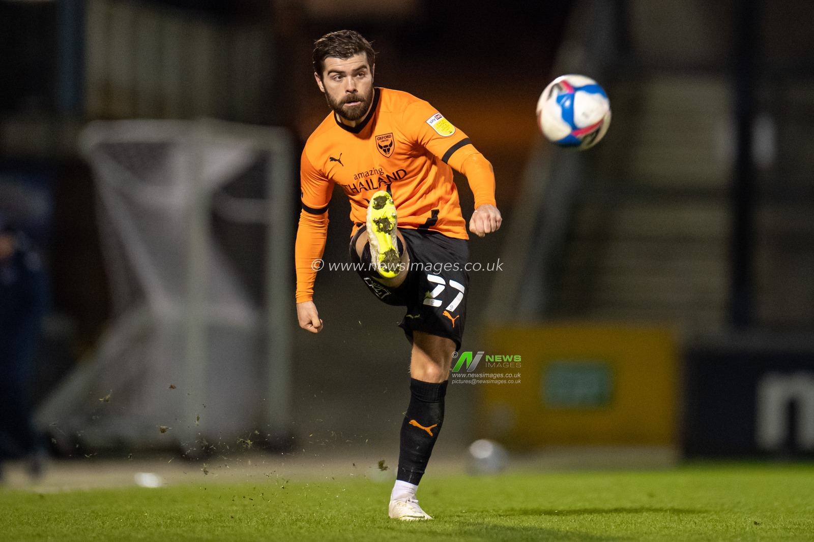 Elliot Lee #27 of Oxford United