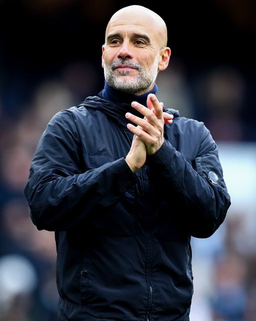 Josep Guardiola manager of Manchester City claps fans after 3-0 win after the Premier League match Manchester City vs Brentford at The City in the Community Etihad Stadium, Manchester, United Kingdom on 09 May 2026

(Photo by Jorge Horsted/News Images)