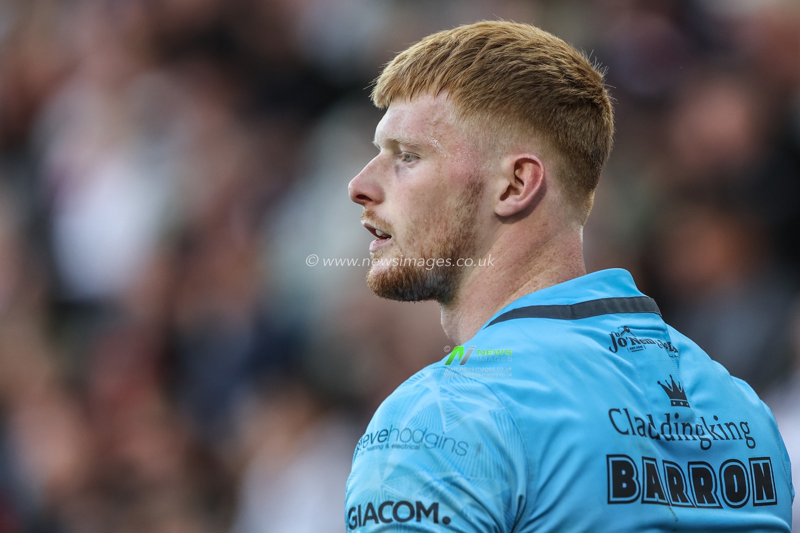 Harvey Barron of Hull FC during the Betfred Super League Round 12 match Leigh Leopards vs Hull FC at Leigh Sports Village, Leigh, United Kingdom, 22nd May 2025

(Photo by Alfie Cosgrove/News Images)