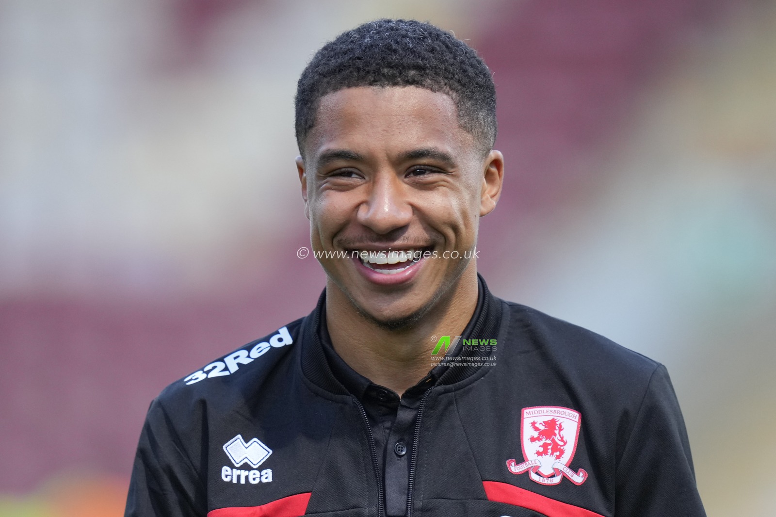 Samuel Silvera #18 of Middlesbrough inspects the pitch before the Carabao Cup match Bradford City vs Middlesbrough at University of Bradford Stadium, Bradford, United Kingdom, 26th September 2023

(Photo by Steve Flynn/News Images)