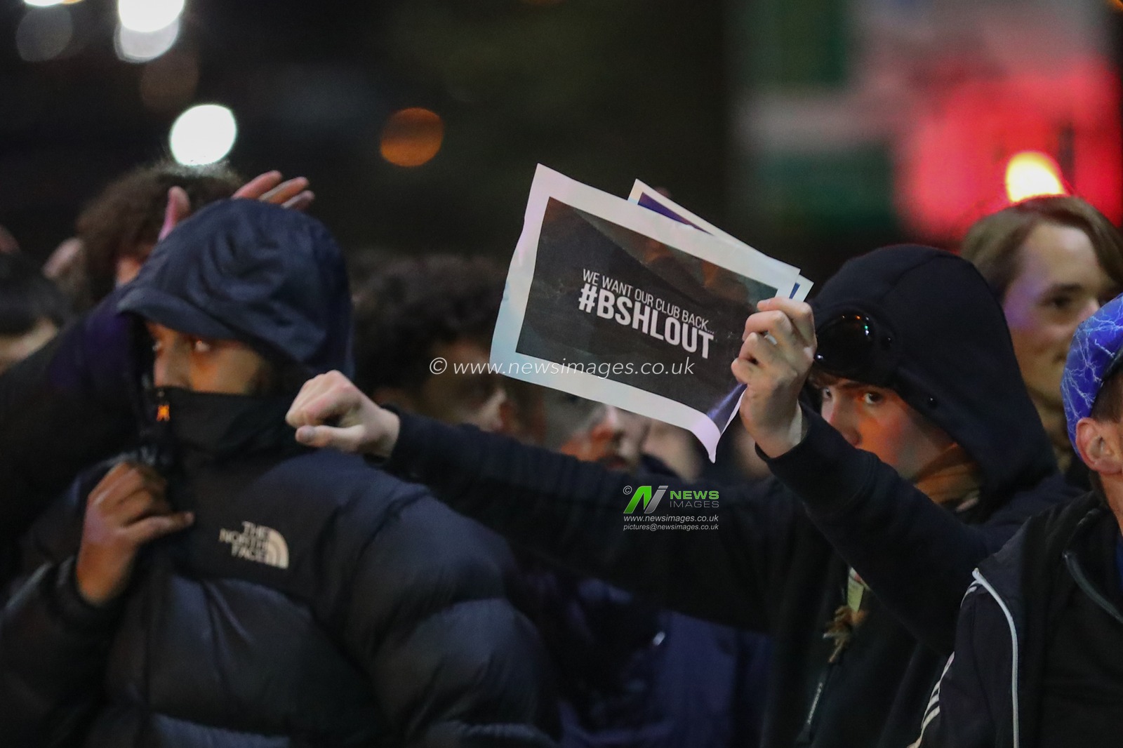 Birmingham City fans protest ahead of the Sky Bet Championship match Birmingham City vs West Bromwich Albion at St Andrews, Birmingham, United Kingdom, 10th February 2023

(Photo by Gareth Evans/News Images)
