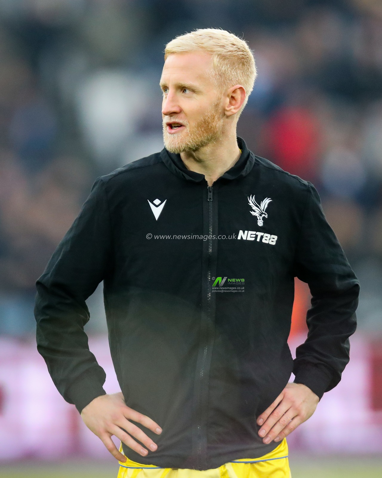 Will Hughes of Crystal Palace lines up prior to the Premier League match West Ham United vs Crystal Palace at London Stadium, London, United Kingdom, 18th January 2025

(Photo by Izzy Poles/News Images)